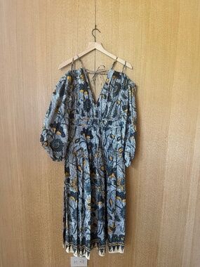ULLA JOHNSON TAHLIA DRESS PORTOFINO SIZE 6